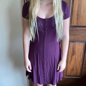 Skater Dress Purple